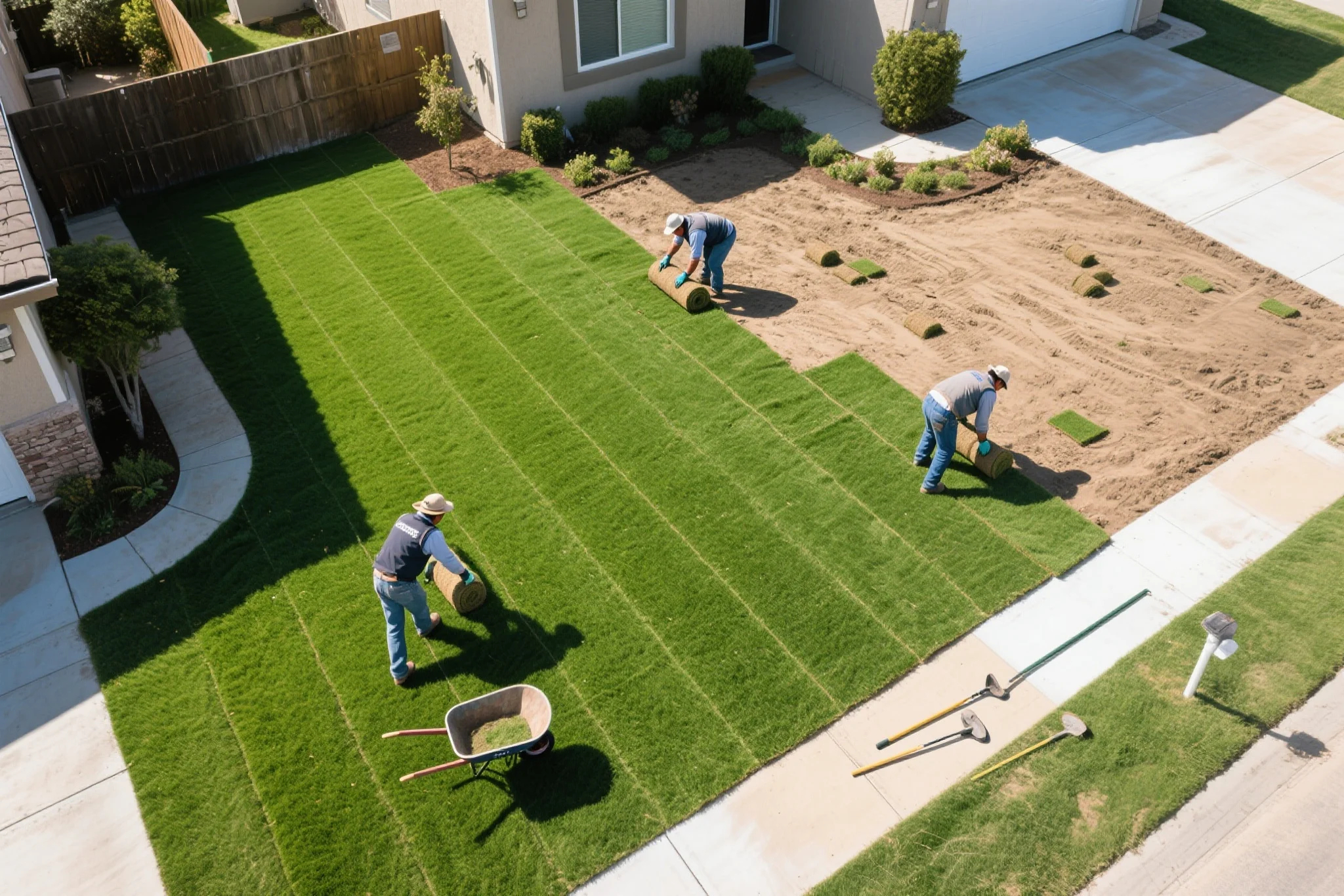Planting & Sod Installation